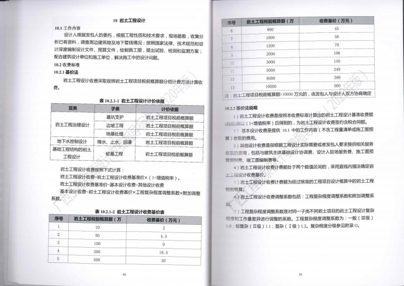 廣西工程勘察設(shè)計收費指導標準34