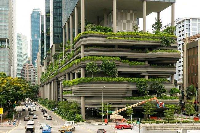 綠色建筑圖片