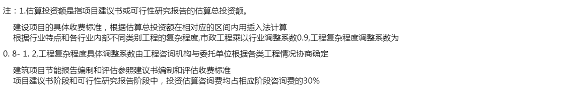 可研收費2